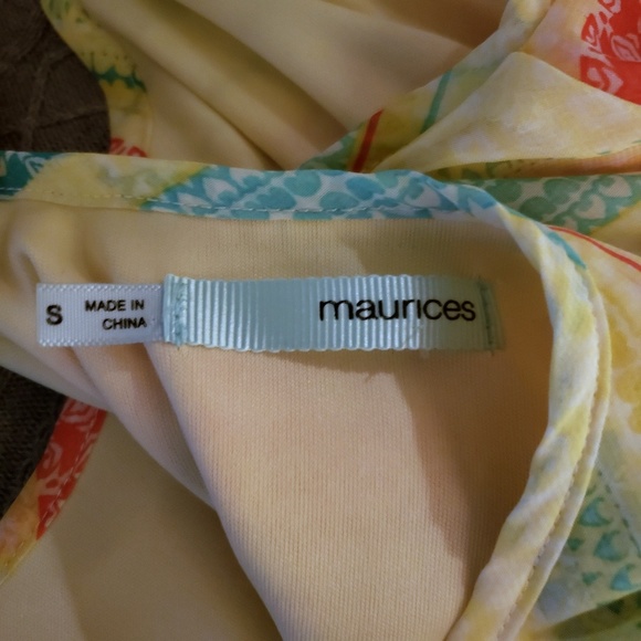 NWOT Maurices multi color summer dress size S - Picture 8 of 8